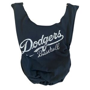 Los Angeles DODGERS * One of a Kind * Black DIY Tote Purse Bag